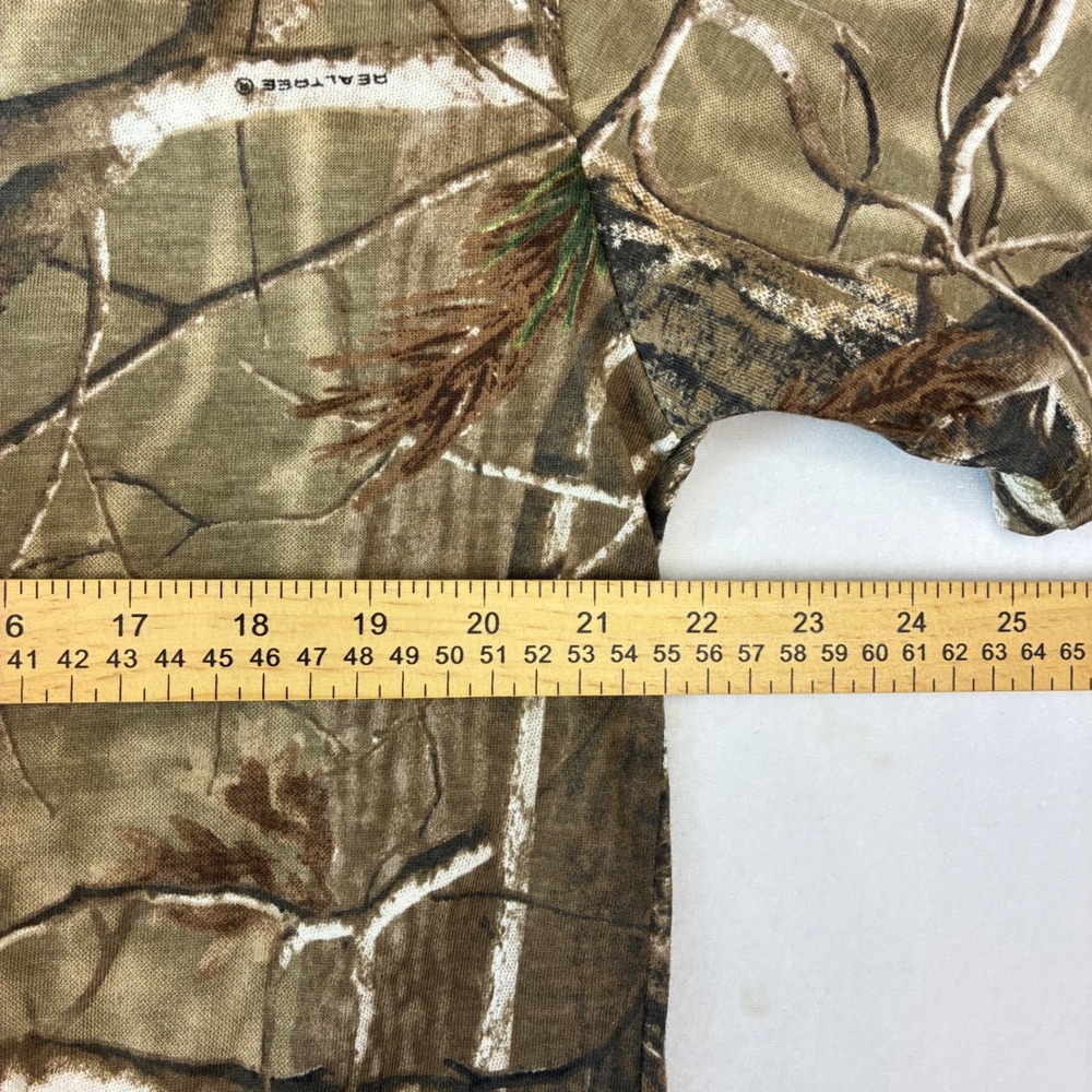 Code V T-Shirt Men XL Camo‎ Luckenbach Texas Realtree Graphic Tee Souvenir - Picture 7 of 7